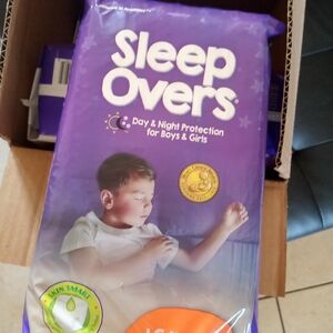 Sleep Overs Night Protection Diapers 1 Packing Lot